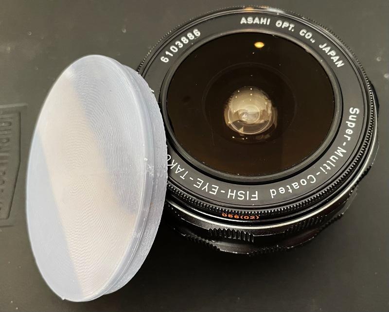 Takumar Fisheye Lens Cap 3d model