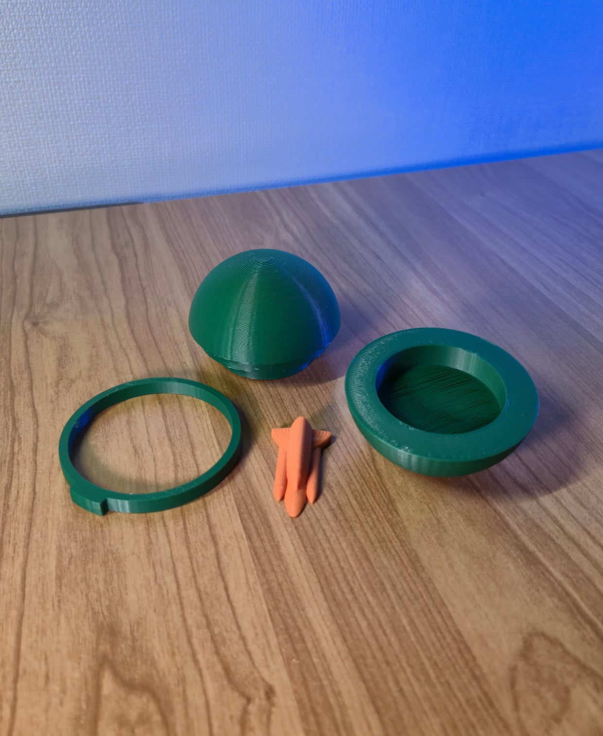 Rocket Orbit Planet Fidget Toy 3d model
