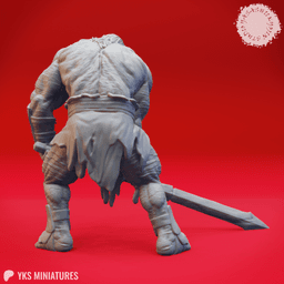 Grimlock - Warchief - Tabletop Miniature (Pre-Supported) 3d model