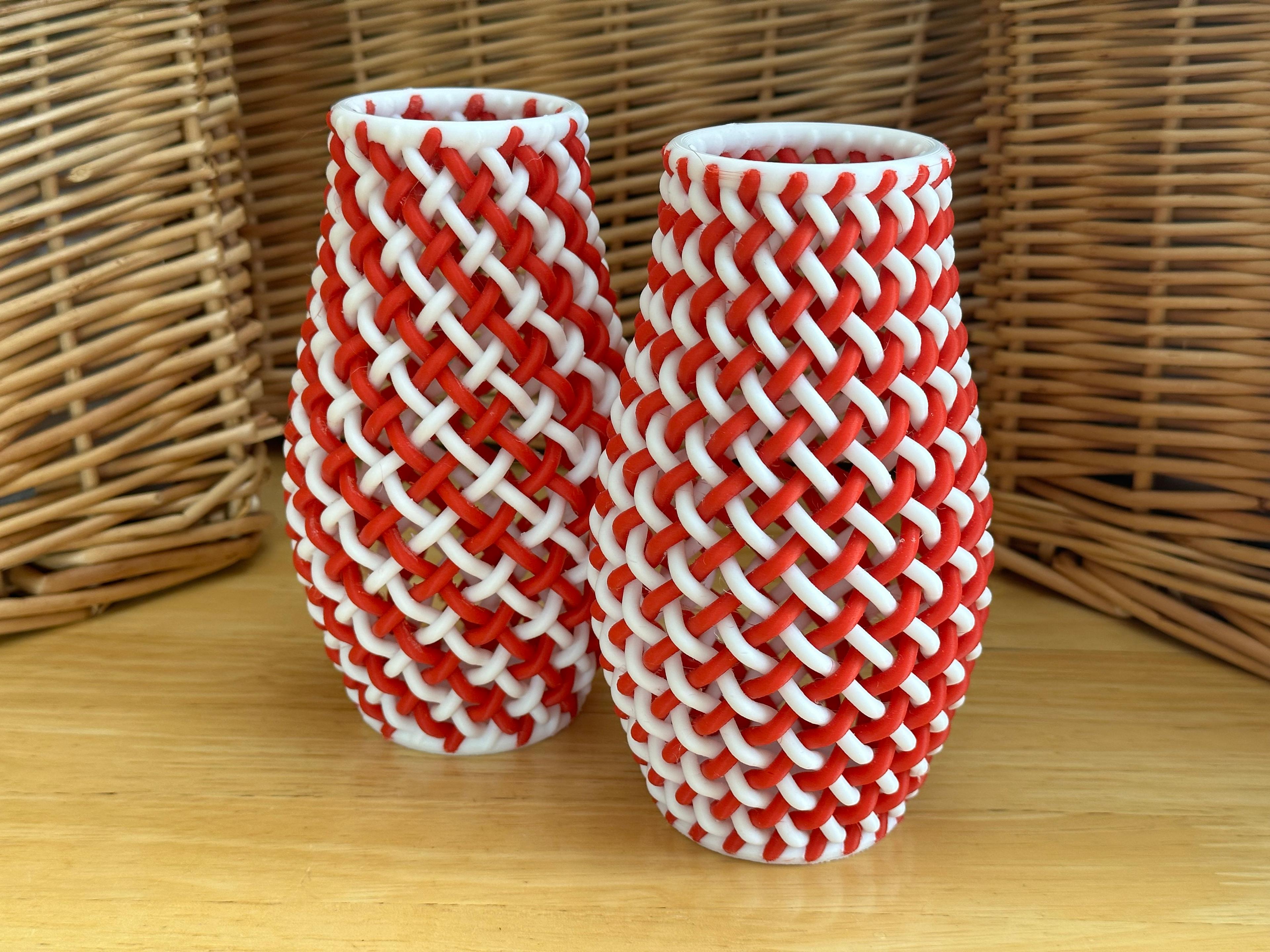 Braided Vase (Pattern 1) 3d model