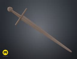 Sword of Sir Valentine Kingdom Come Deliverance II 3d model