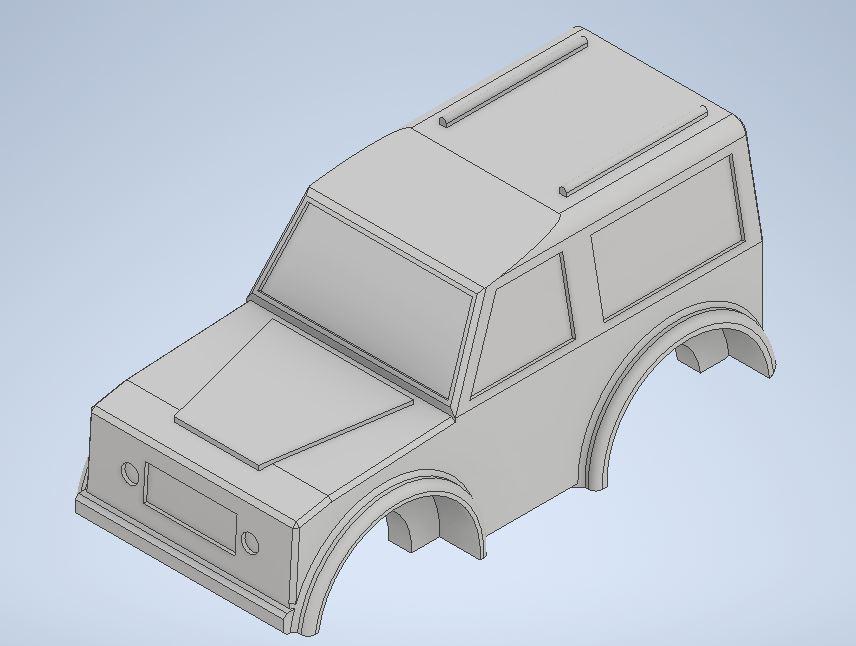 Land Rover Defender | Print in Place 3d model