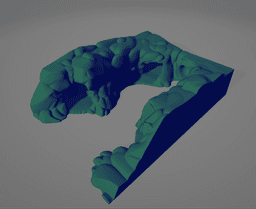 Garnelen-Grotte & Fischversteck – Modulares Felsensystem 3d model