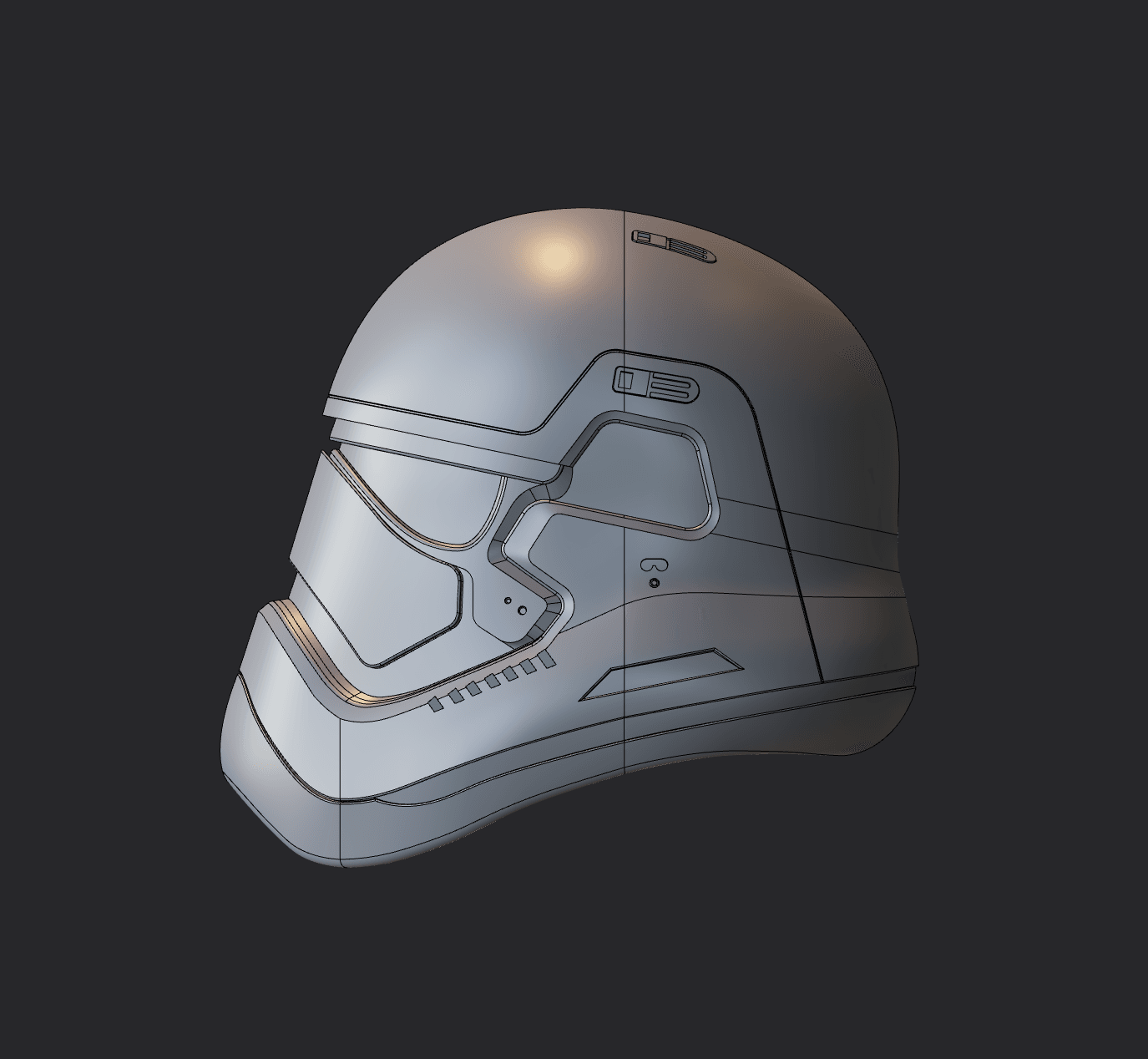Star Wars Stormtrooper Helmet.3mf 3d model