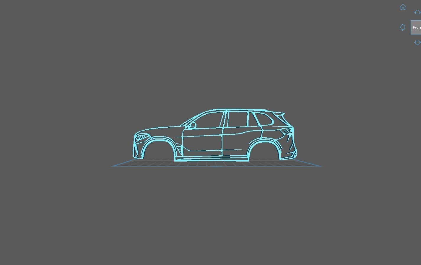 BMW - X5 M F95 2020 Wall Art 3d model