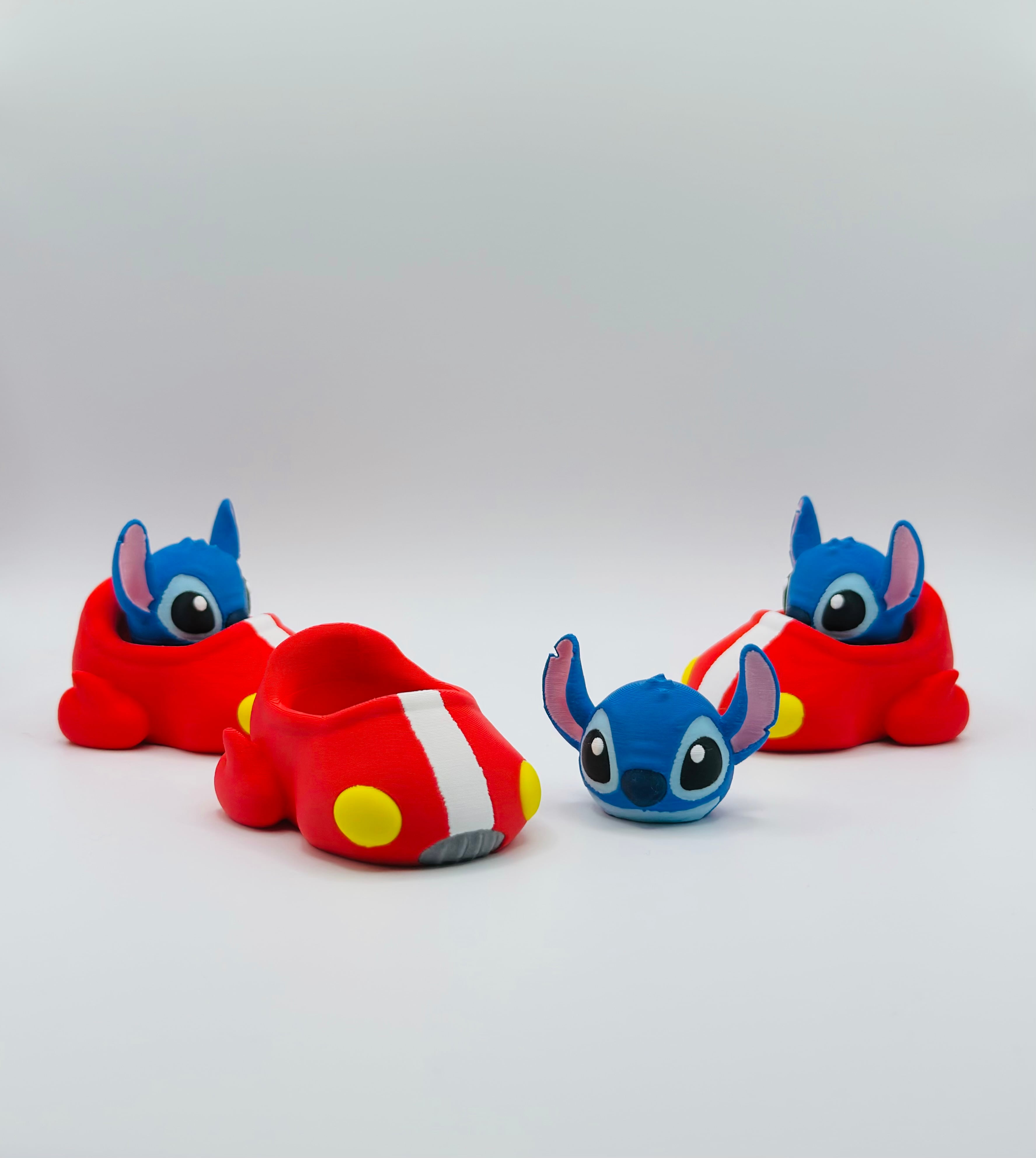 Stitch Clicker + Non-Clicker Option 3d model