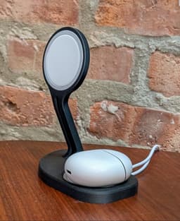 MagSafe iPhone + AirPods Charging Station 3d model