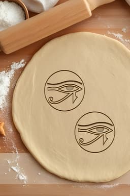 Horus Cookie Cutter, Biscuit Cutter 3d model