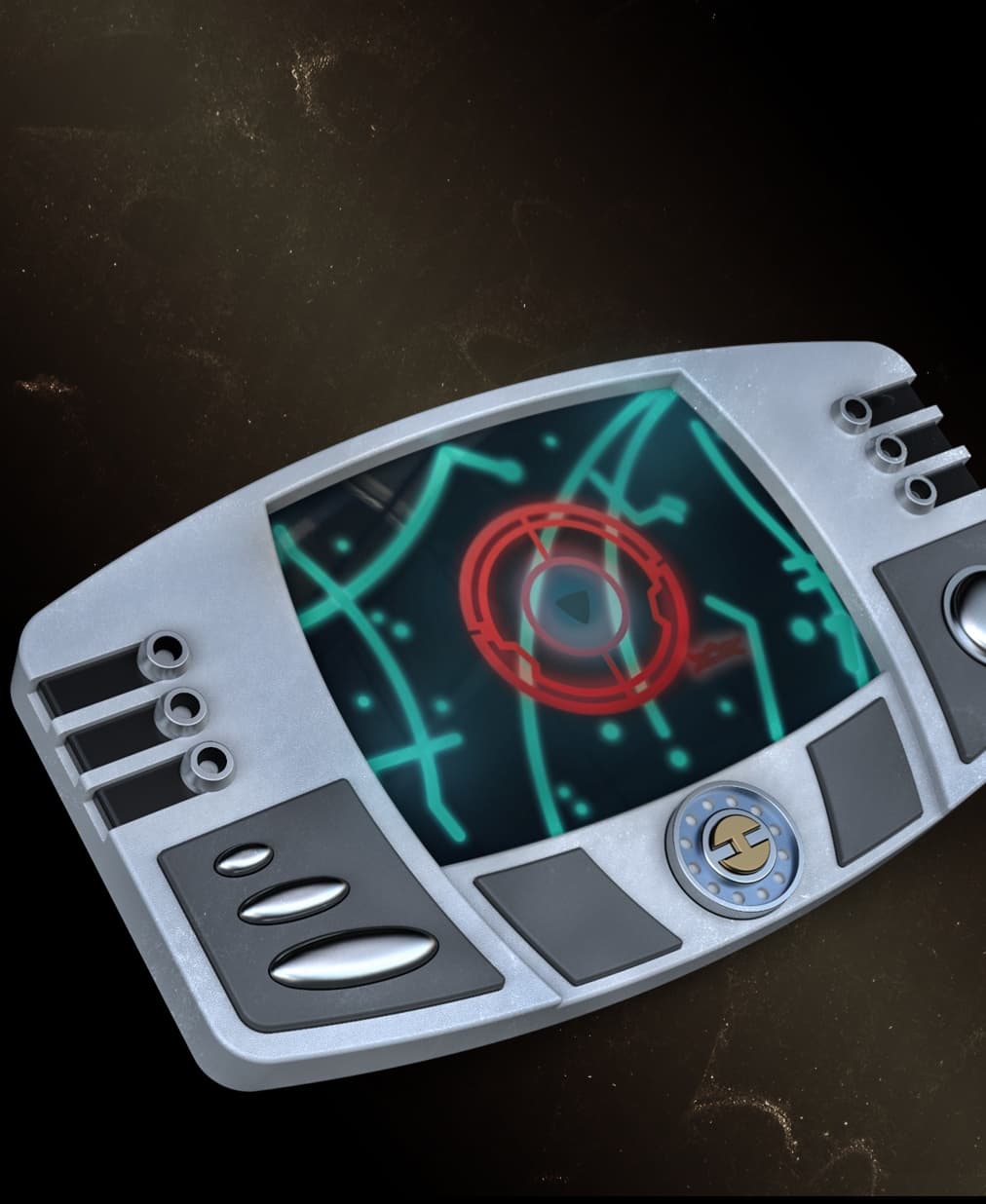 Jedi viewscreen / tracker 3d model