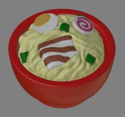 Happy Ramen Clicker Fidget and Keychain 3d model