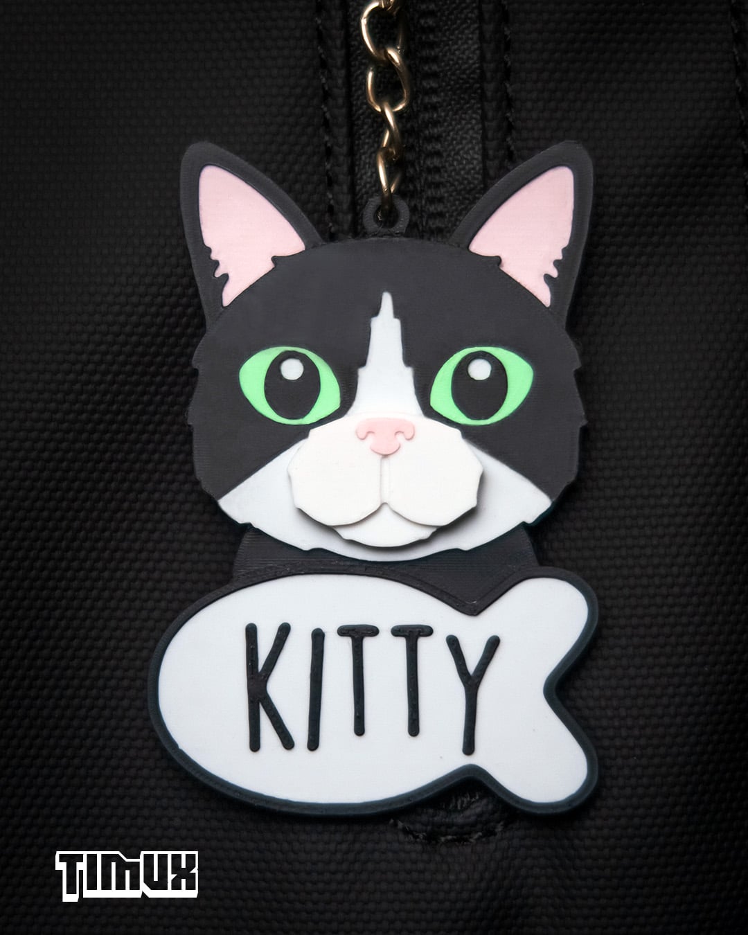 CAT KEYCHAIN SET 3d model