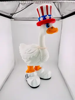 Stars and Stripes Goose Gear for Porch Goose 3d model