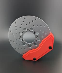 Disc Brake Coaster (Single Disc) 3d model