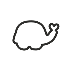 Elephant with Heart Cookie Cutter STL File - 4 inches 3d model