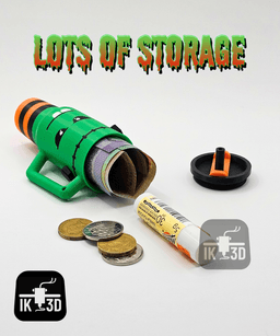 Frankenstein Tumbler Keychain Storage / 3MF Included 3d model