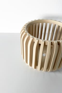 The Alden Orchid Planter Pot with Drainage Tray | Modern and Unique Home Decor 3d model