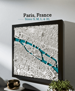 Paris, France - S, M, L, & XL 3d model