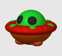 UFO Clicker 3d model