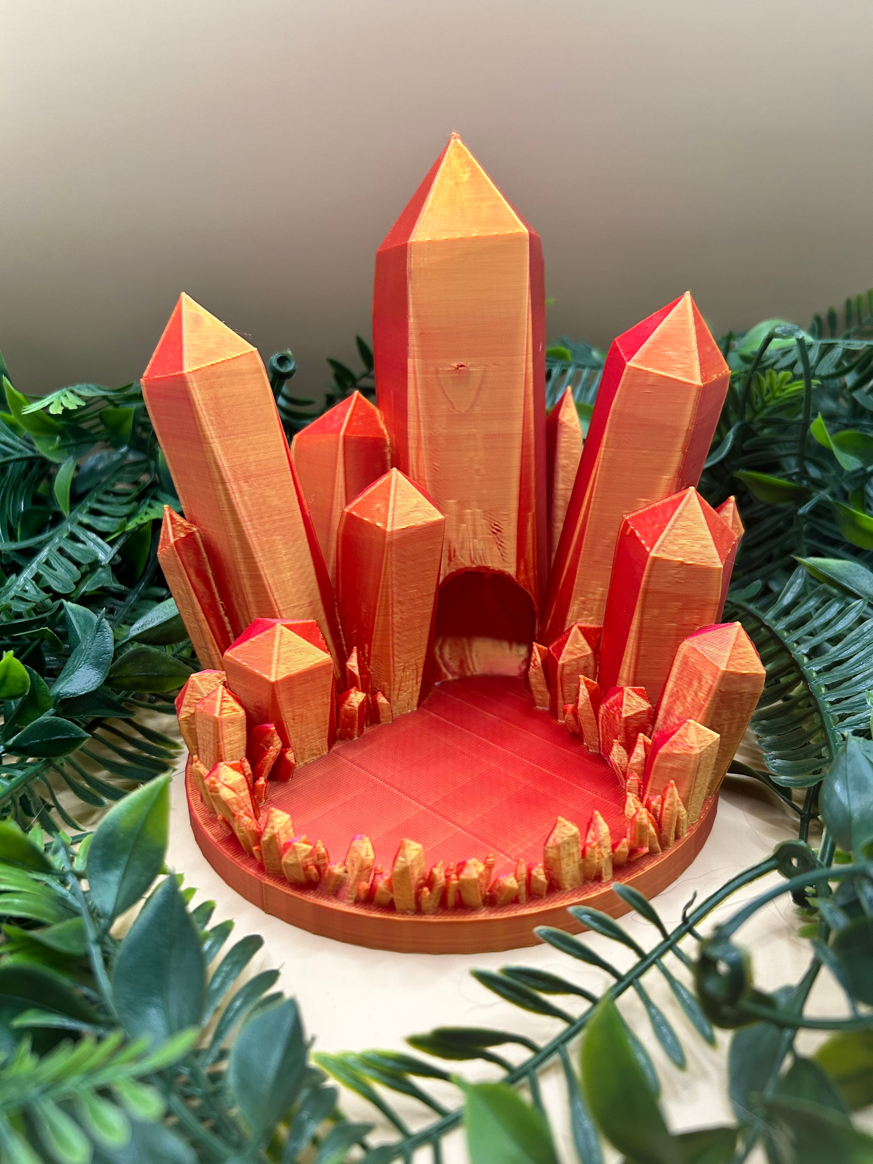 Crystal Dice Tower 3d model