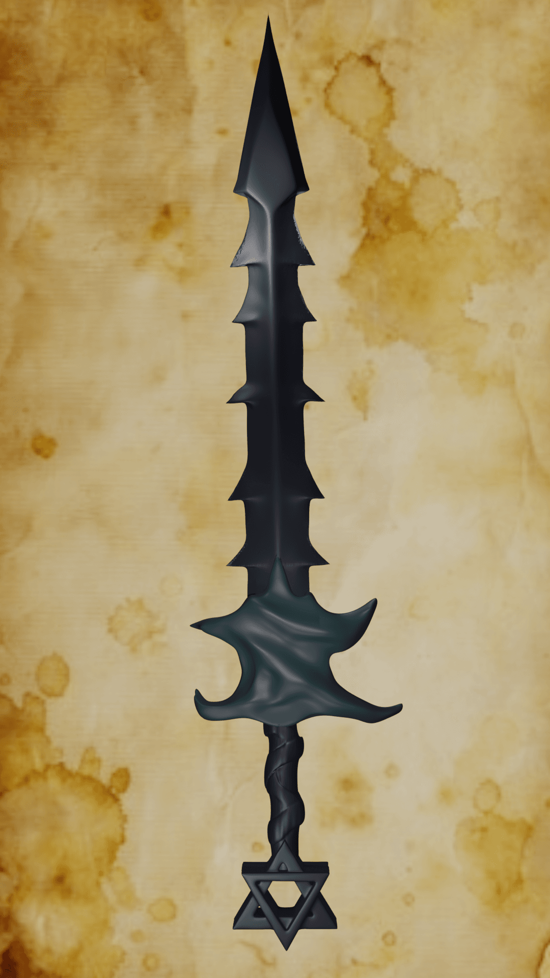 Blade of Avernus.stl 3d model