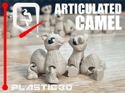 Articulated Camel — The Desert Voyager 3d model