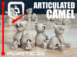 Articulated Camel — The Desert Voyager 3d model