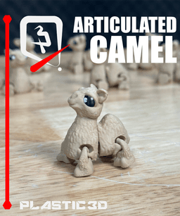 Articulated Camel — The Desert Voyager 3d model