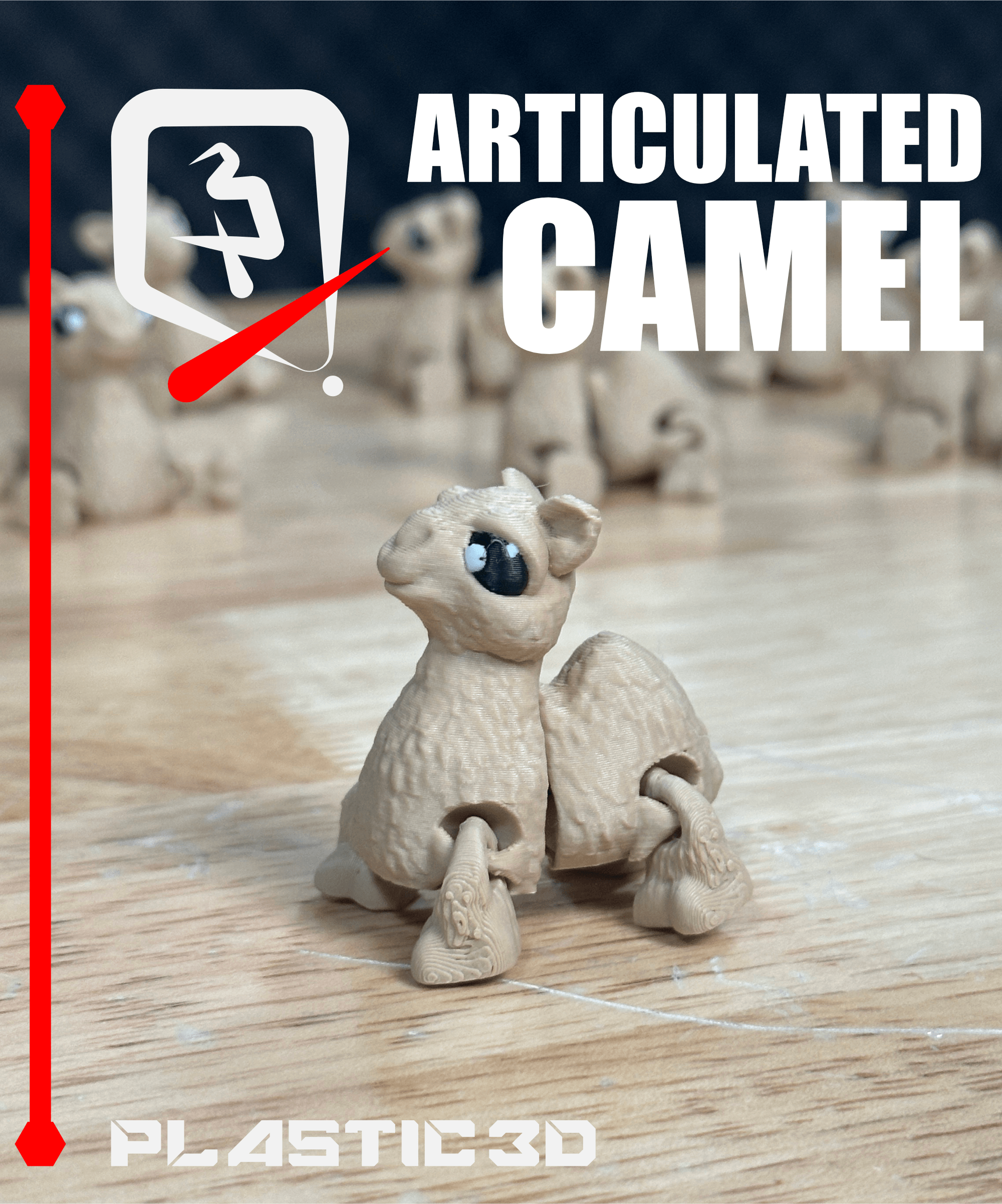 Articulated Camel — The Desert Voyager 3d model
