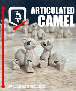 Articulated Camel — The Desert Voyager 3d model