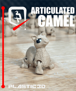 Articulated Camel — The Desert Voyager 3d model