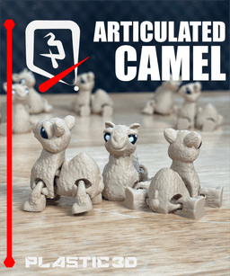 Articulated Camel — The Desert Voyager 3d model