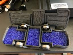 Silica Gel Tray to dry your filaments for an especific container - Tray with lid