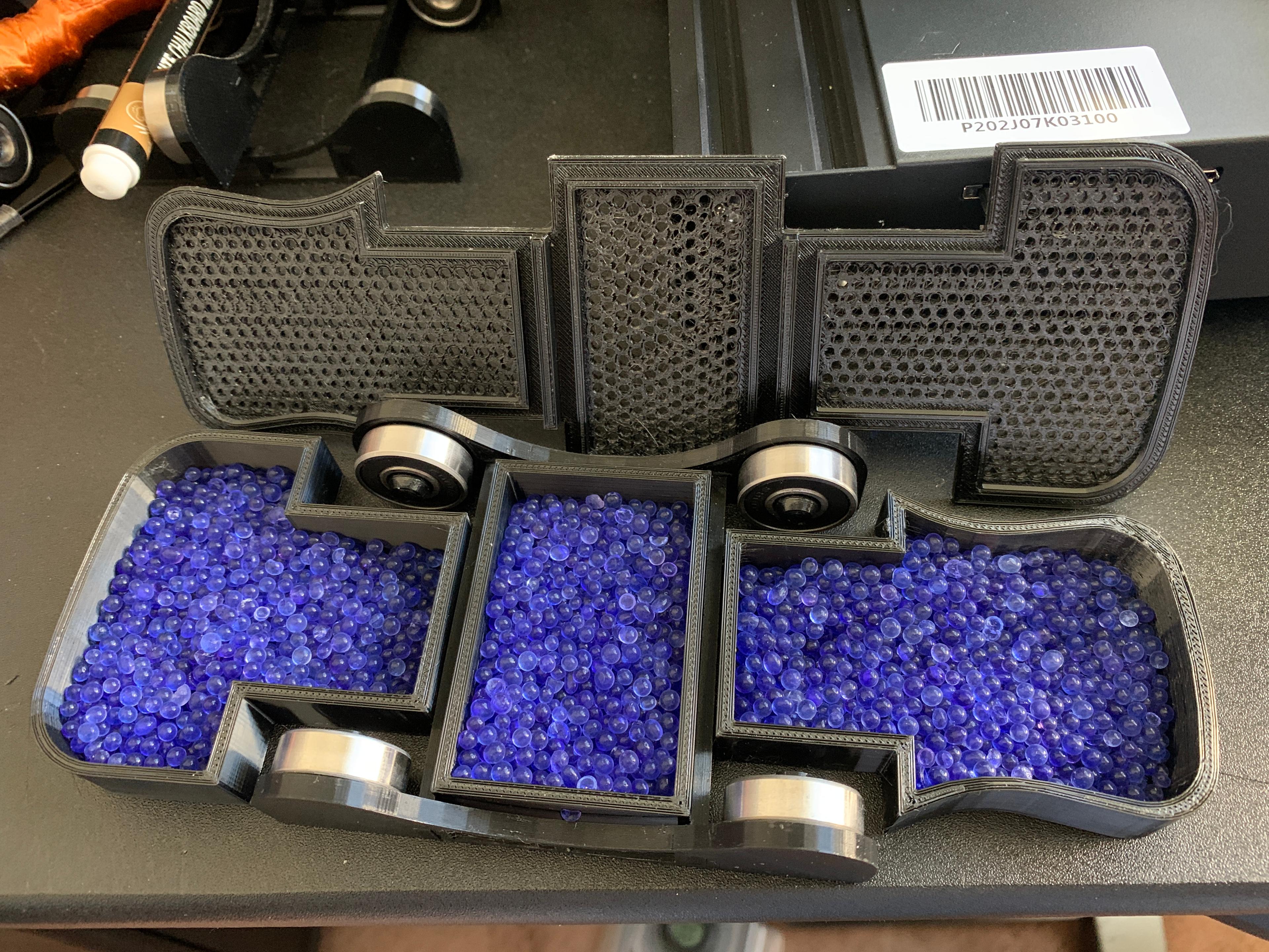 Silica Gel Tray to dry your filaments for an especific container 3d model