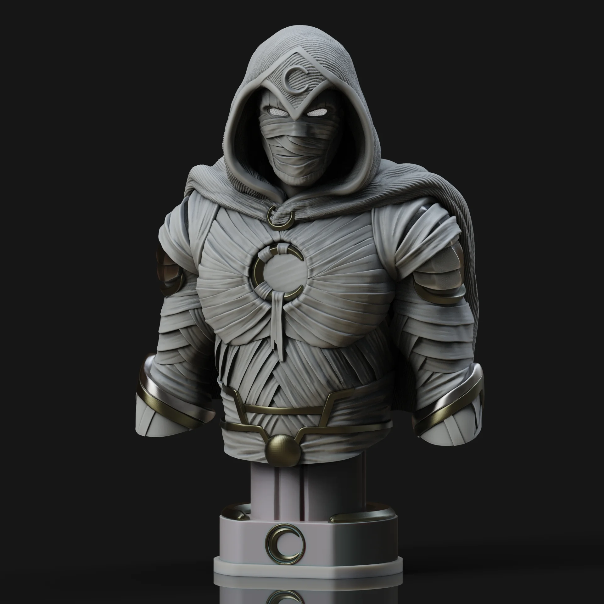 Moon Knight (Pre-Supported) 3d model