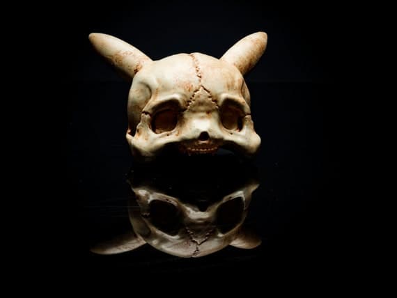 Pikachu Skull (Pre Supported) 3d model