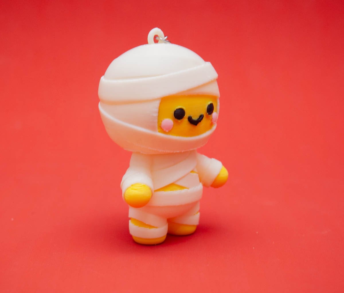 Mummy Clicker Keychain (Halloween Special) 3d model