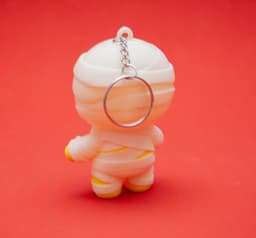 Mummy Clicker Keychain (Halloween Special) 3d model