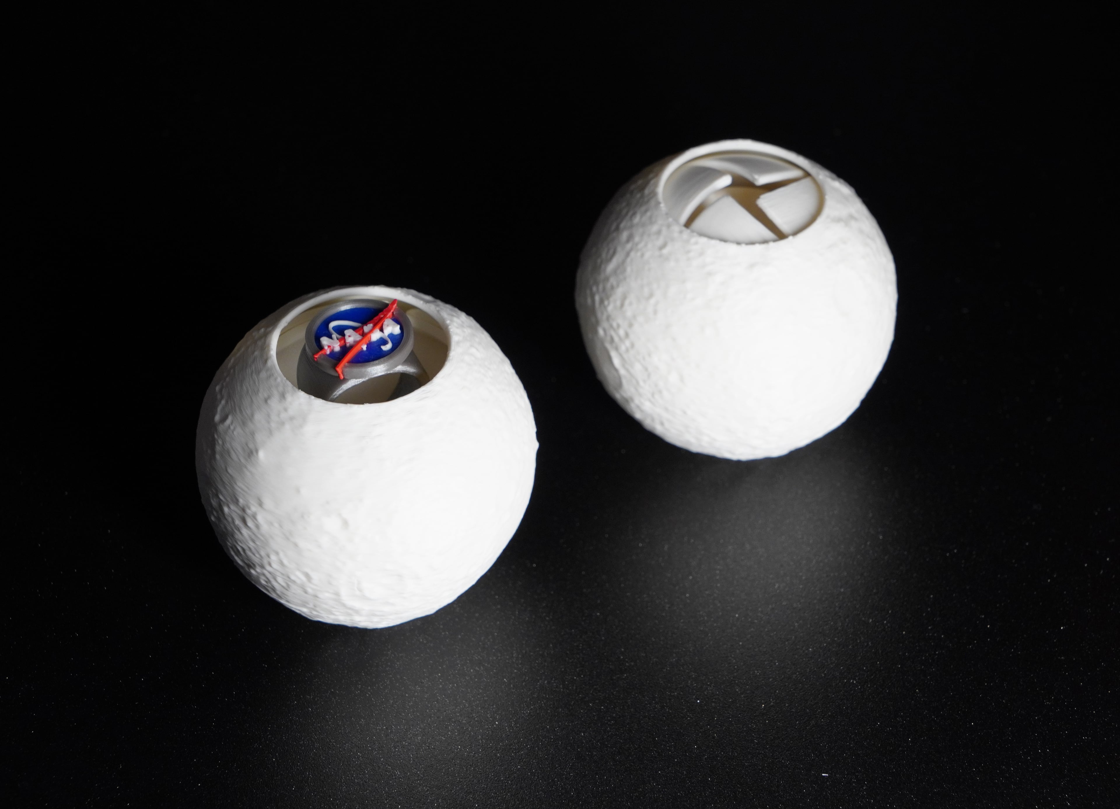 Moon Ring Box 3d model