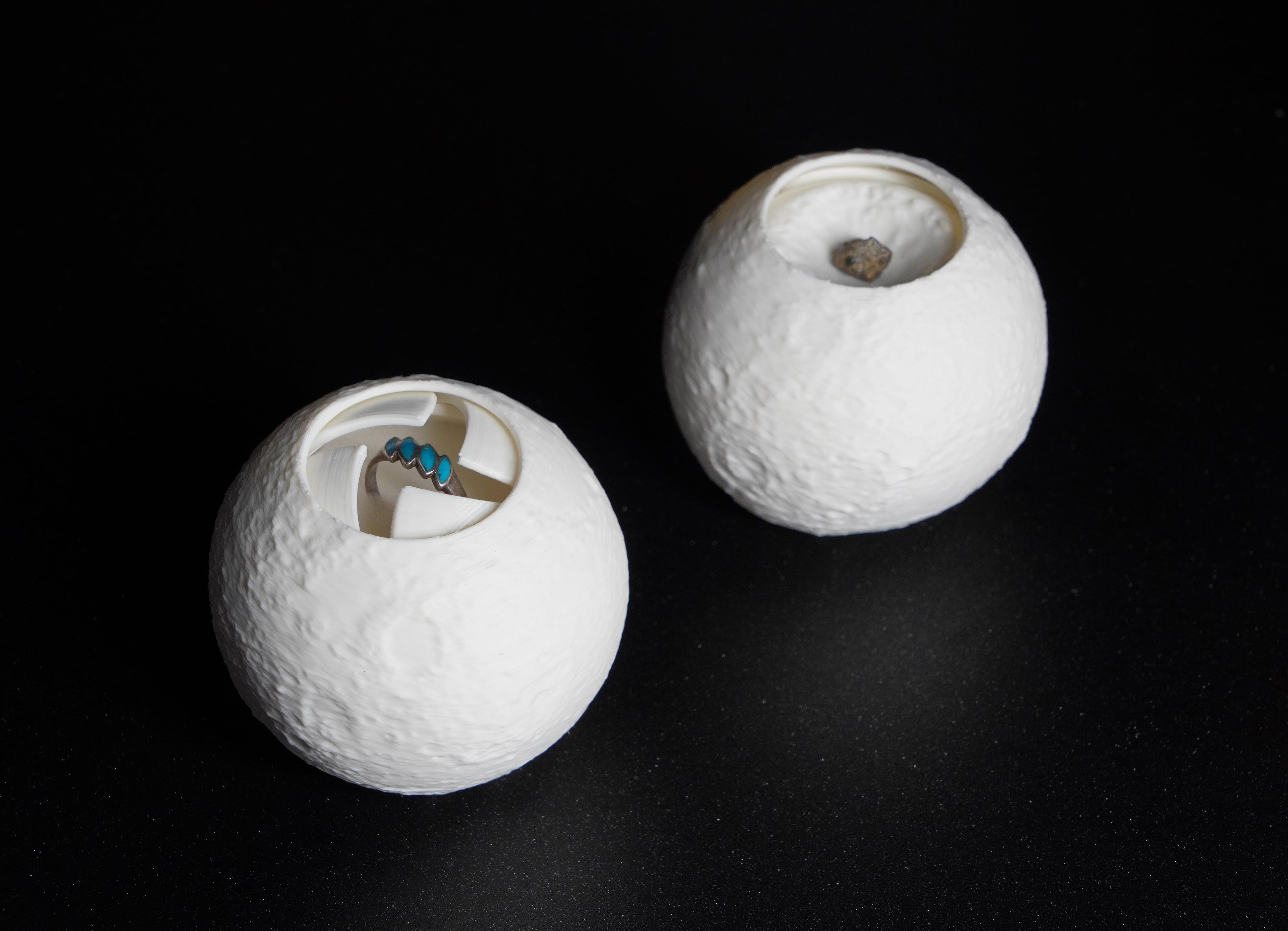 Moon Ring Box 3d model