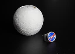 Moon Ring Box 3d model