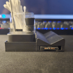 Custom Dab Tray for Iso Station 3d model