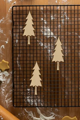 Tree Cookie Cutter, Biscuit Cutter 3d model
