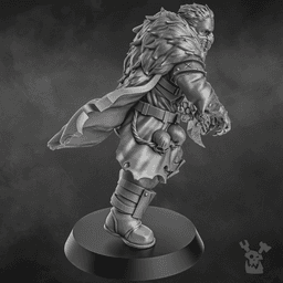 FREE STL: Vultures Gang commander 3d model