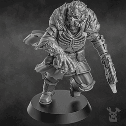 FREE STL: Vultures Gang commander 3d model