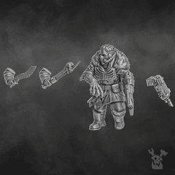 FREE STL: Vultures Gang commander 3d model
