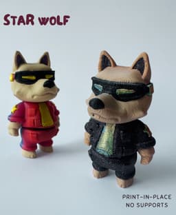 Star Wolf 3d model