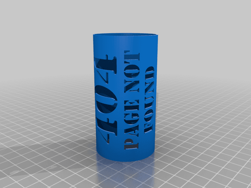 Error 3d model