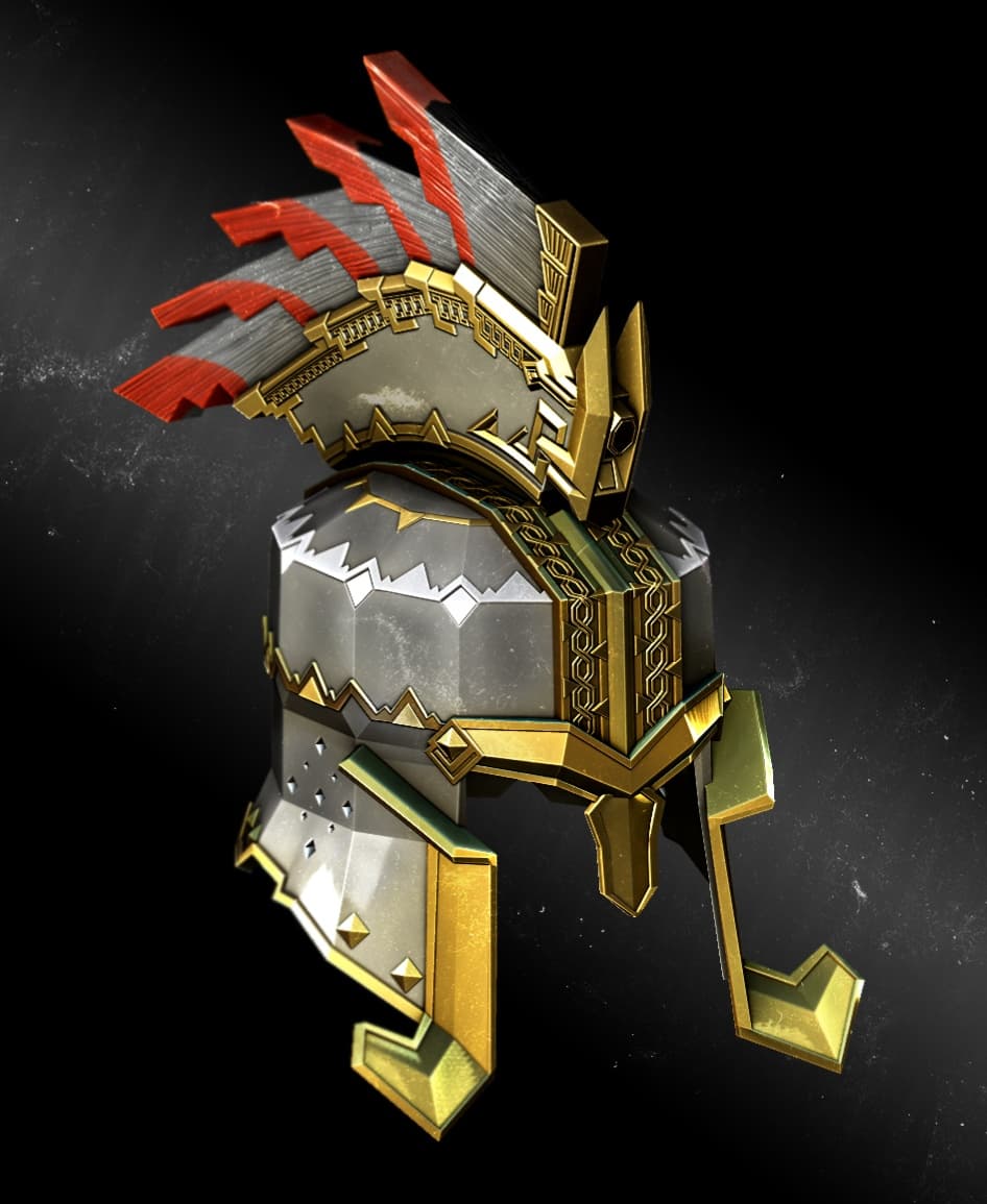 Dain Ironfoot helmet 3d model