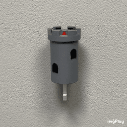 BOWSER TOWER KEY HANGER 3d model