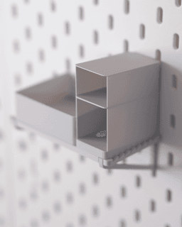 IKEA SKADIS Sliding Shelf with Organizer (Large) 3d model
